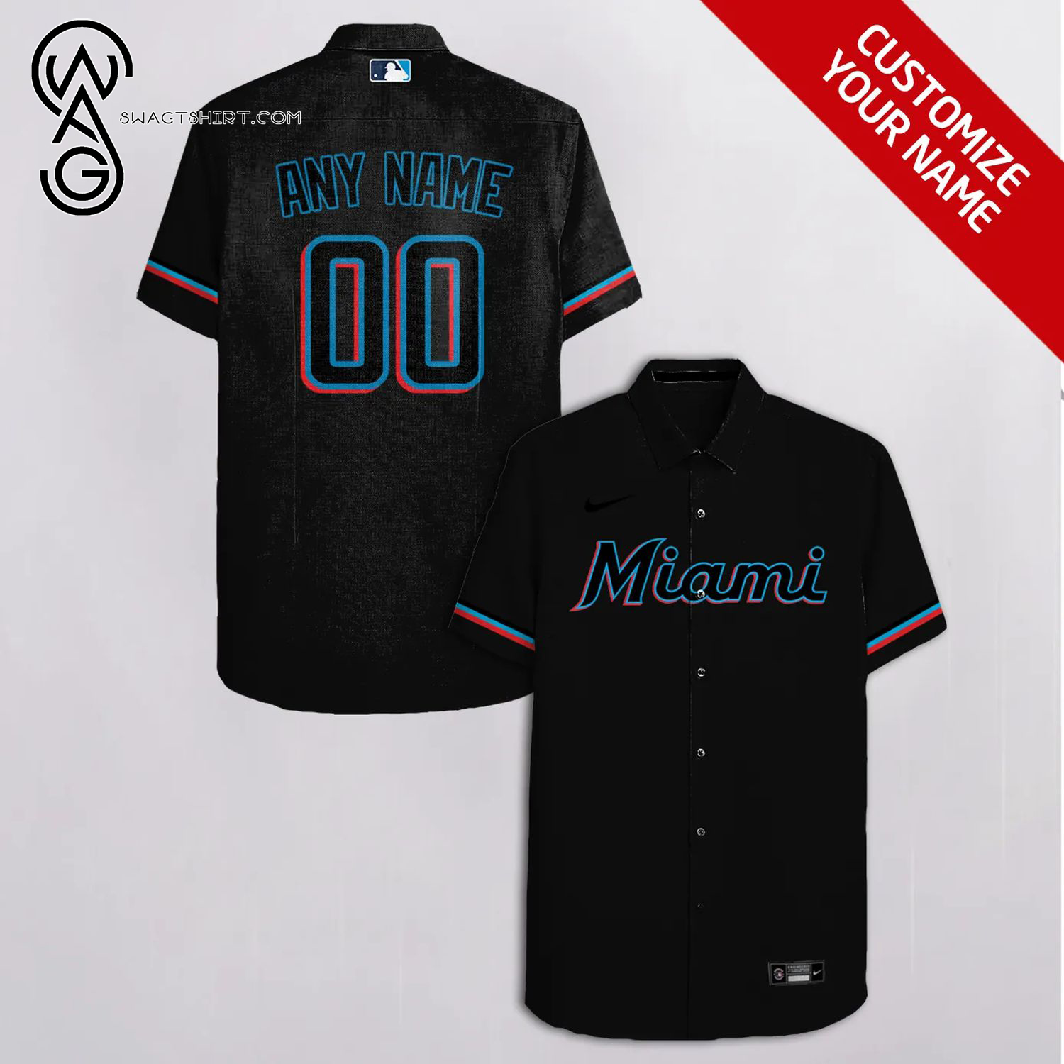 [Top Trending] Miami Marlins Baseball Team Full Printing Personalized Hawaiian Shirt